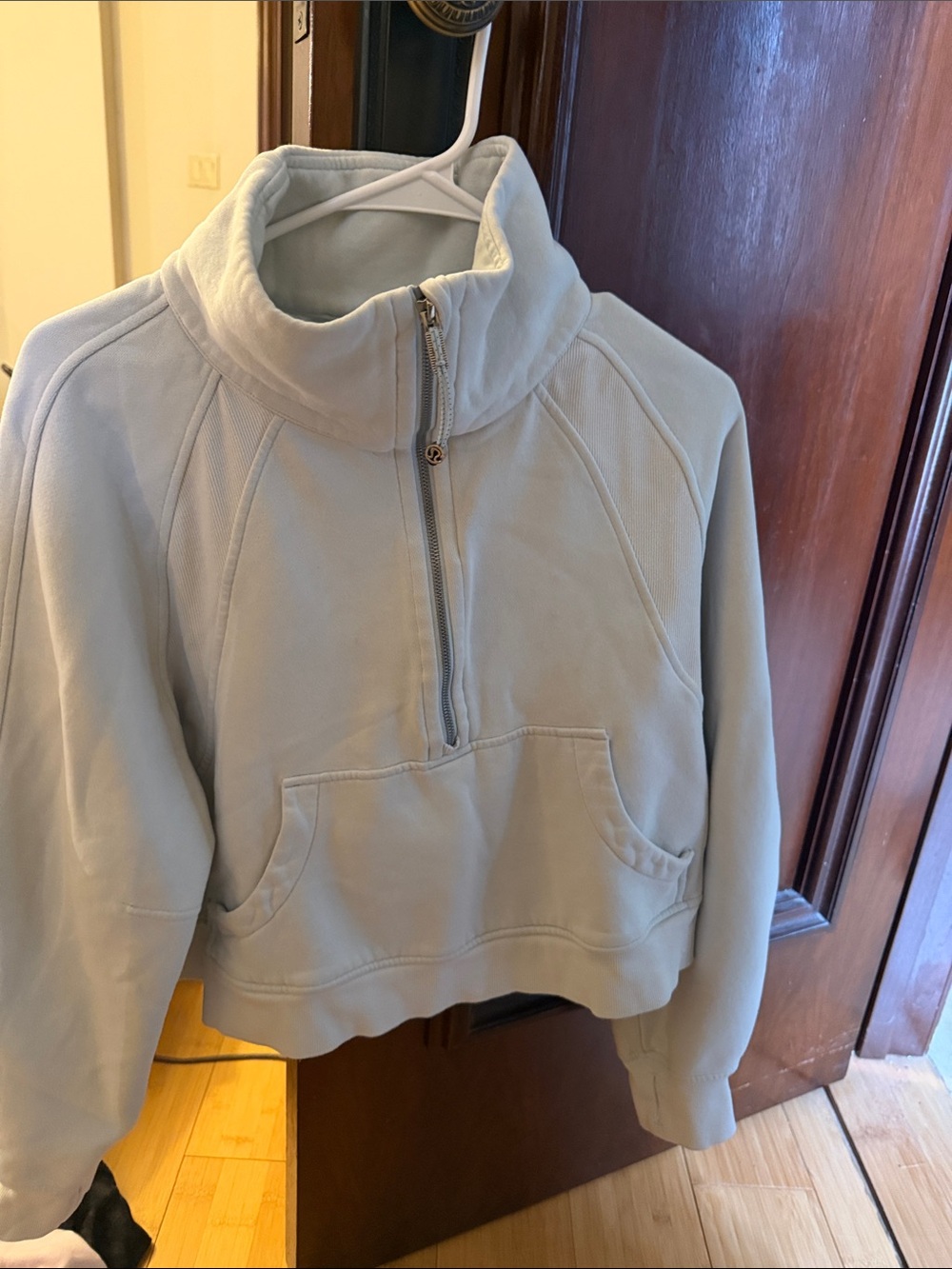 Baby Blue lululemon quarter zip